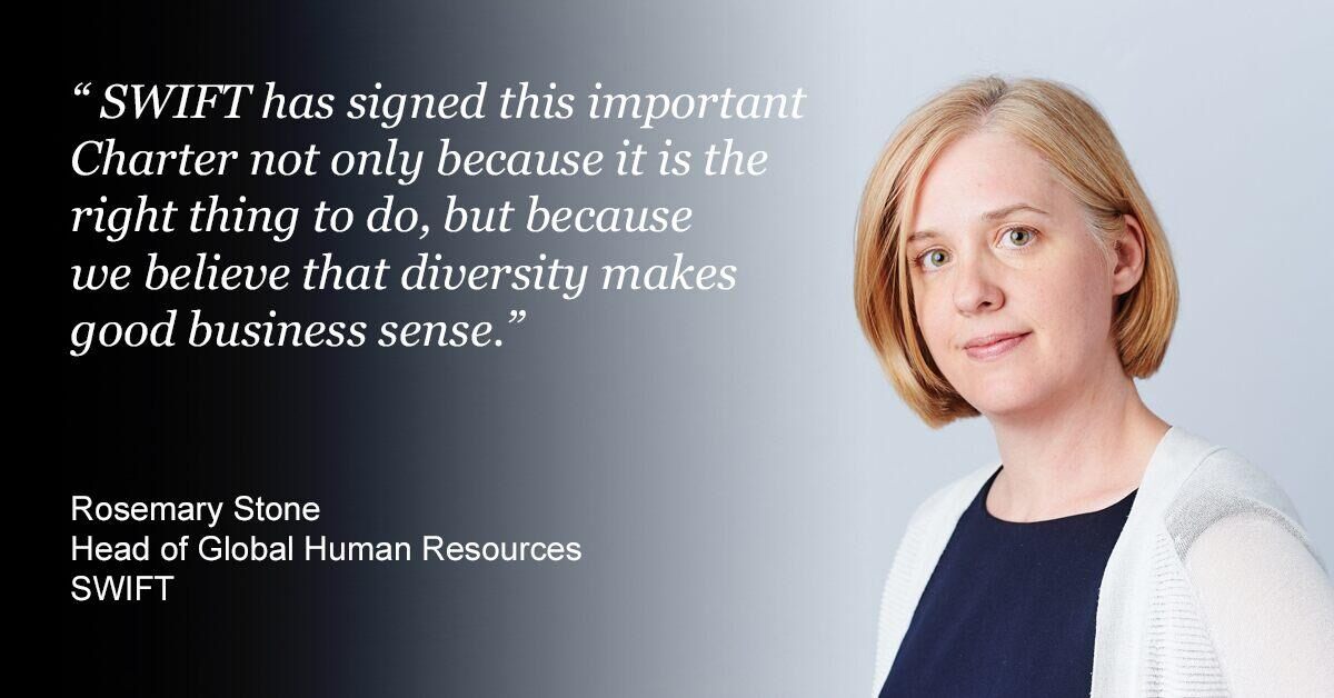 Rosemary Stone, Head of Global Human Resources, Swift